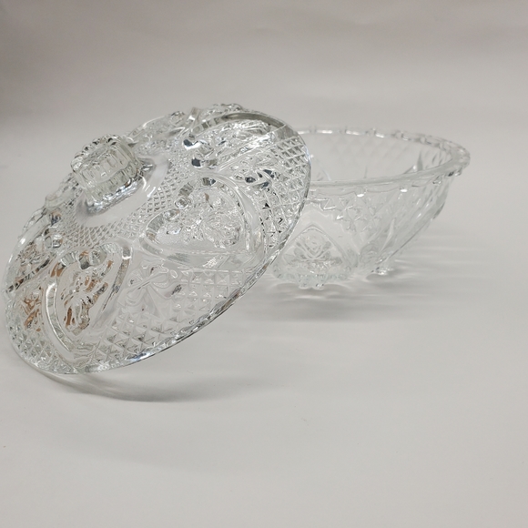 Crystal Bowls Set of 2, Candy Dish KIG brand - Picture 11 of 14